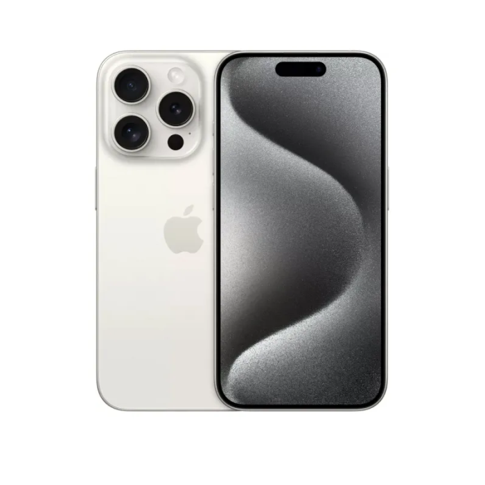 Apple iPhone 15 Pro Max 256 ГБ (белый титан)