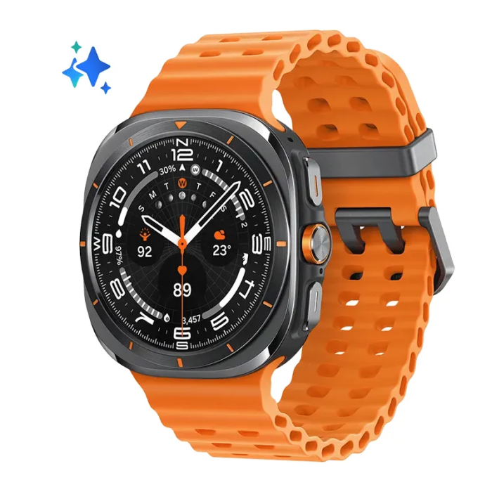 Samsung Galaxy Watch Ultra 47 мм LTE (черный титан)