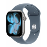 Apple Watch Series 11 46 mm Space Grey Aluminium  Purple Fog Sport Band S/M