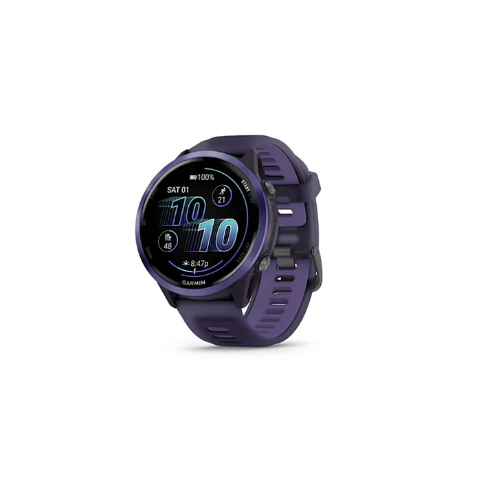 Garmin Forerunner 570 - 47mm Indigo Aluminum with Translucent Imperial Purple/Indigo Band