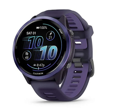 Garmin Forerunner 570 - 47mm Indigo Aluminum with Translucent Imperial Purple/Indigo Band