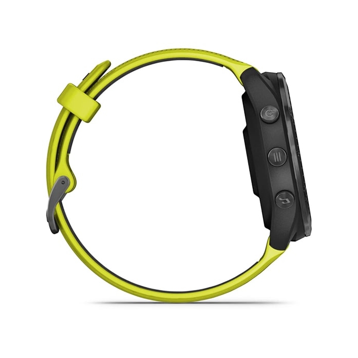 Garmin Forerunner 965 Black (Черный корпус, силиконовый желто/черный ремешок) — изображение 3